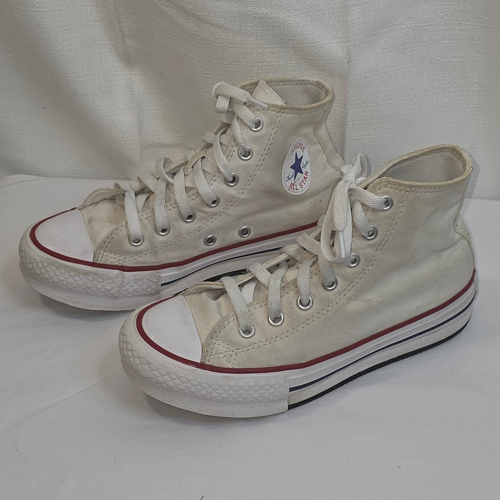Converse Chuck Taylor EVA Lift High Top Platform Youth Size 2 Sneakers 372860F